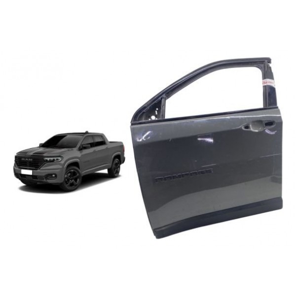 Porta Dianteira Esquerda 2025 Rampage 2023/..  Dianteira Esquerda Cinza