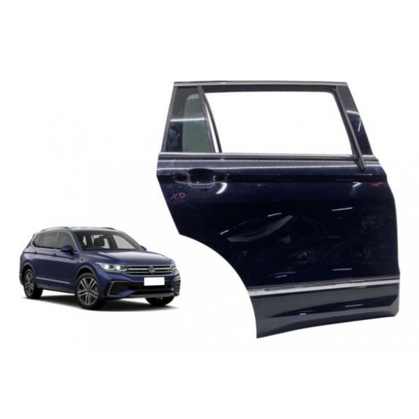 Porta ( Traseira Direita ) - Volkswagen Tiguan R-line 2018 Traseira Direita Azul-escuro