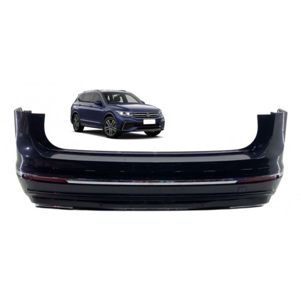 Parachoque Traseiro - Volkswagen Tiguan R-line Tsi 2018