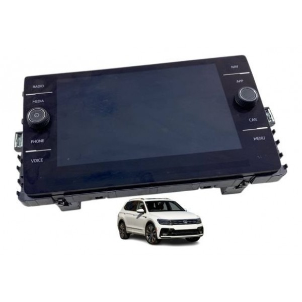 Central / Tela Multimidia - Volkswagen Tiguan R-line Tsi 201