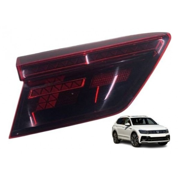 Lanterna Tampa Traseira ( Direita ) - Volkswagen Tiguan 2018 Direito/passageiro Vermelho