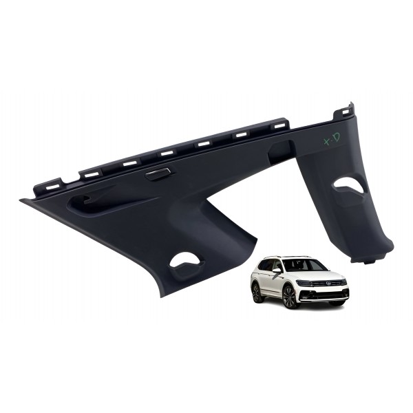 Acab. Porta Malas ( Direito ) - Volkswagen Tiguan 2018 Preto Preto