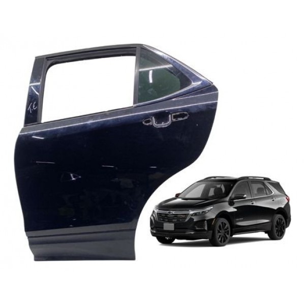 Porta ( Traseira Esquerda ) - Chevrolet Equinox 2.0 Lt 2018 Traseira Esquerdo Preto