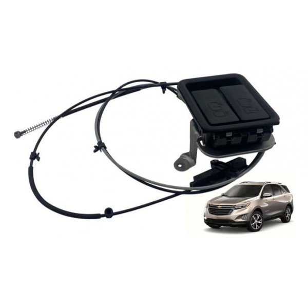 Botão De Ajuste Bancos Traseiros - Chevrolet Equinox 2018 Preto