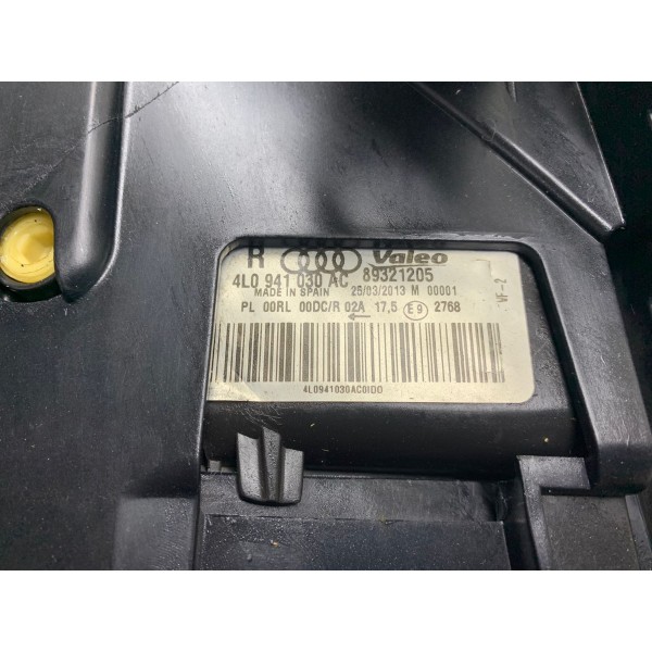 Farol Dianteiro Direito Audi Q7 2012 4l0941030