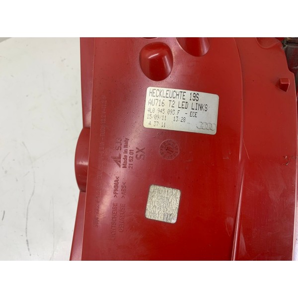Lanterna Traseira Esquerda Audi Q7 2012 4l0945093f