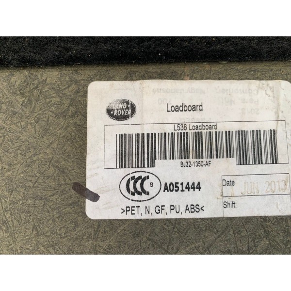 Forro Porta Malas Evoque 2013 Bj321350af