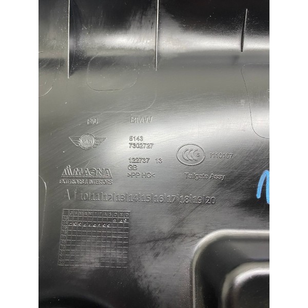 Tampa Porta Malas Mini Cooper S 2015 A 2017