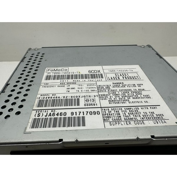 Módulo Rádio Freelander 2010 7g9n18c815 2144