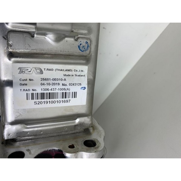 Resfriador Válvula Egr - Hilux Srv 2.8 Diesel 2020