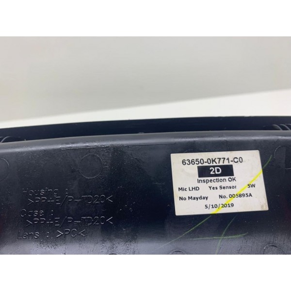 Lanterna Luz Teto - Toyota Hilux Srv 2020