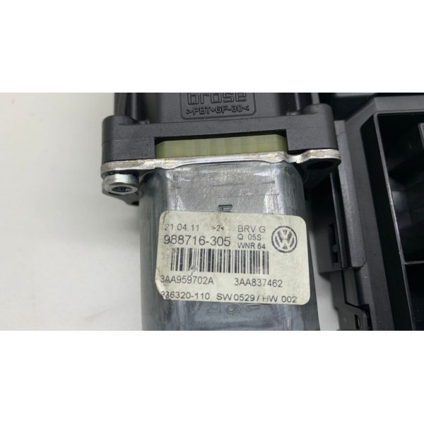 Motor Máquina Diant Dir. Vidro Vw Passat 2012 3aa959702a 874