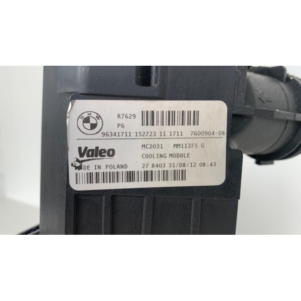 Kit Radiador Completo Bmw 320i 2013 2.0 Turbo F30