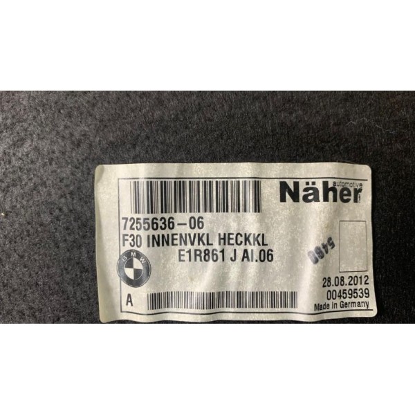 Forro Tampa Traseira Bmw 320i 2013