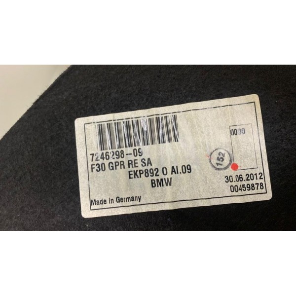 Forro Porta Malas Lado Direito Bmw 320i F30 2013