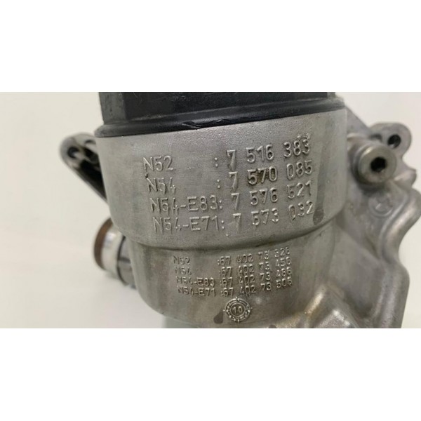 Suporte Filtro Óleo Bmw 320i 2.0 Turbo 2013 7516383 336