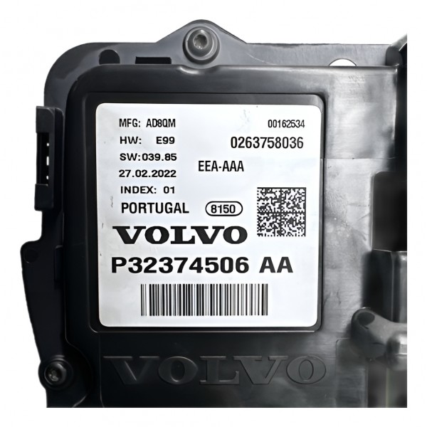 Painel De Instrumento - Volvo Xc40 Recharge 2022