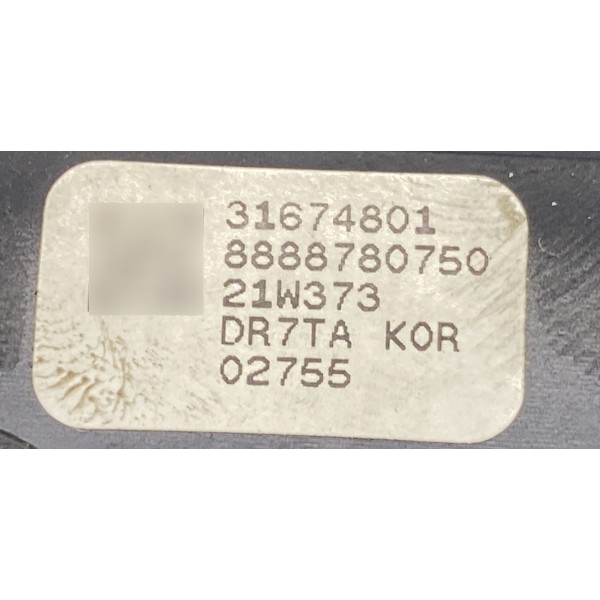 Botão De Comando Porta-malas - Volvo Xc40 2022 (8888780750)