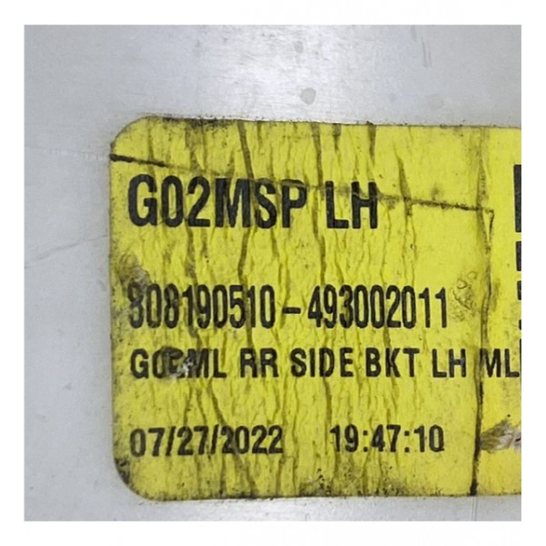 Guia Para-choque ( Tras. Esquerdo ) - Bmw X4 30i M Sport 22