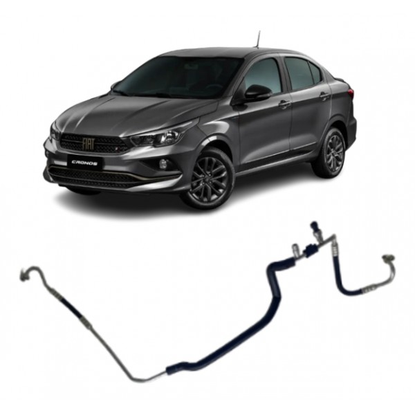 Mangueira Conjunto Ar Condicionado - Fiat Cronos 2022 1.3
